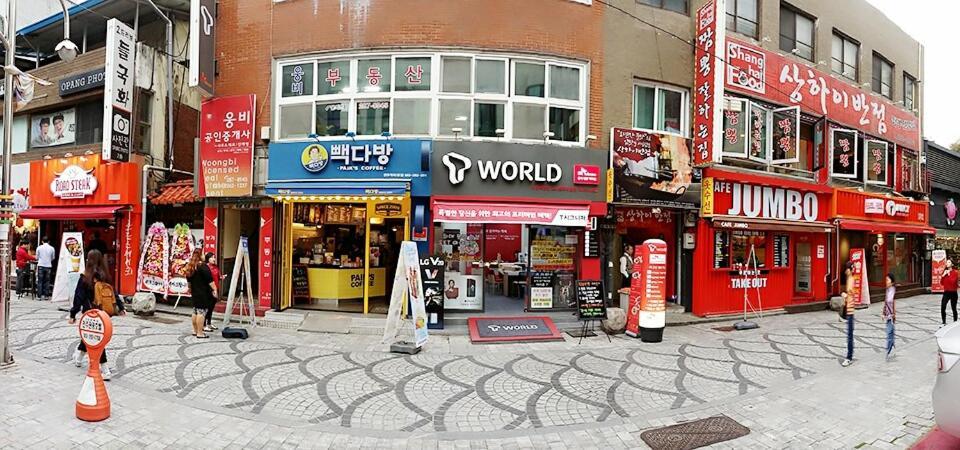 Jeonju Tourist Hotel Exterior foto